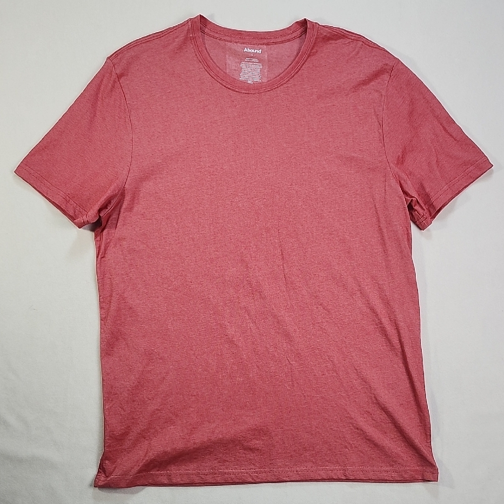 Abound Red Short Sleeve Tee Soft Cotton Blend